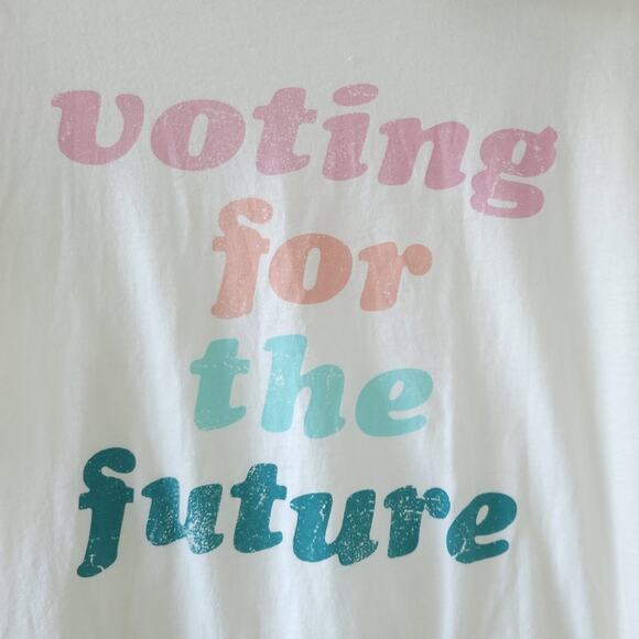 NEW Grayson Threads Voting for the Future Ladies Tee Tshirt Medium Short Sleeve - Picture 2 of 5